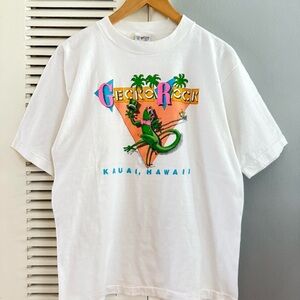 Vintage 1988 Gecko Rock Kailua Hawaii Souvenir T-shirt